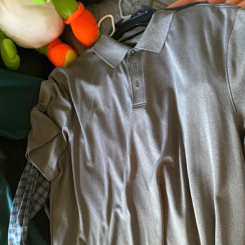 gray polo